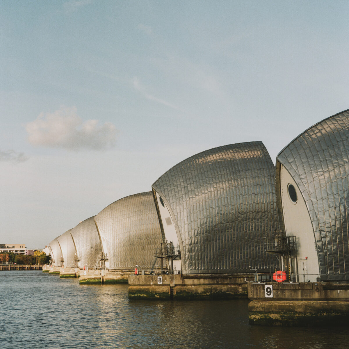 DOG UNIT — Concrete Barges on the Banks of the Thames
